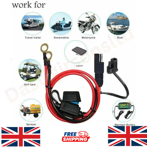 Sae battery charger cable lead - sae,
