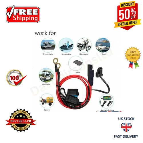 Sae battery charger cable lead - sae,
