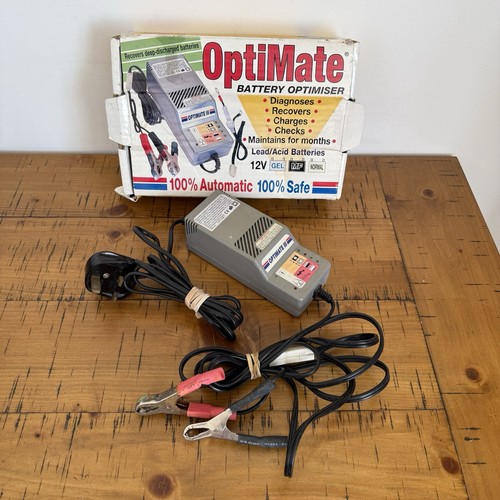 Optimate iii battery charger - battery,