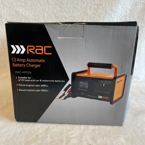 Rac battery charger 12a 6a - charger,